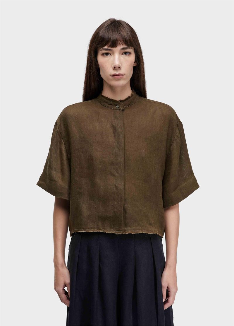 CAMISA MC LINHO RECICLADO