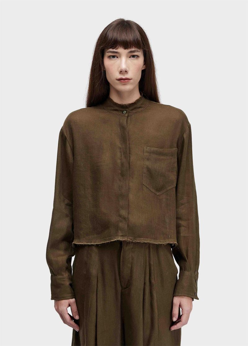 CAMISA ML LINHO RECICLADO