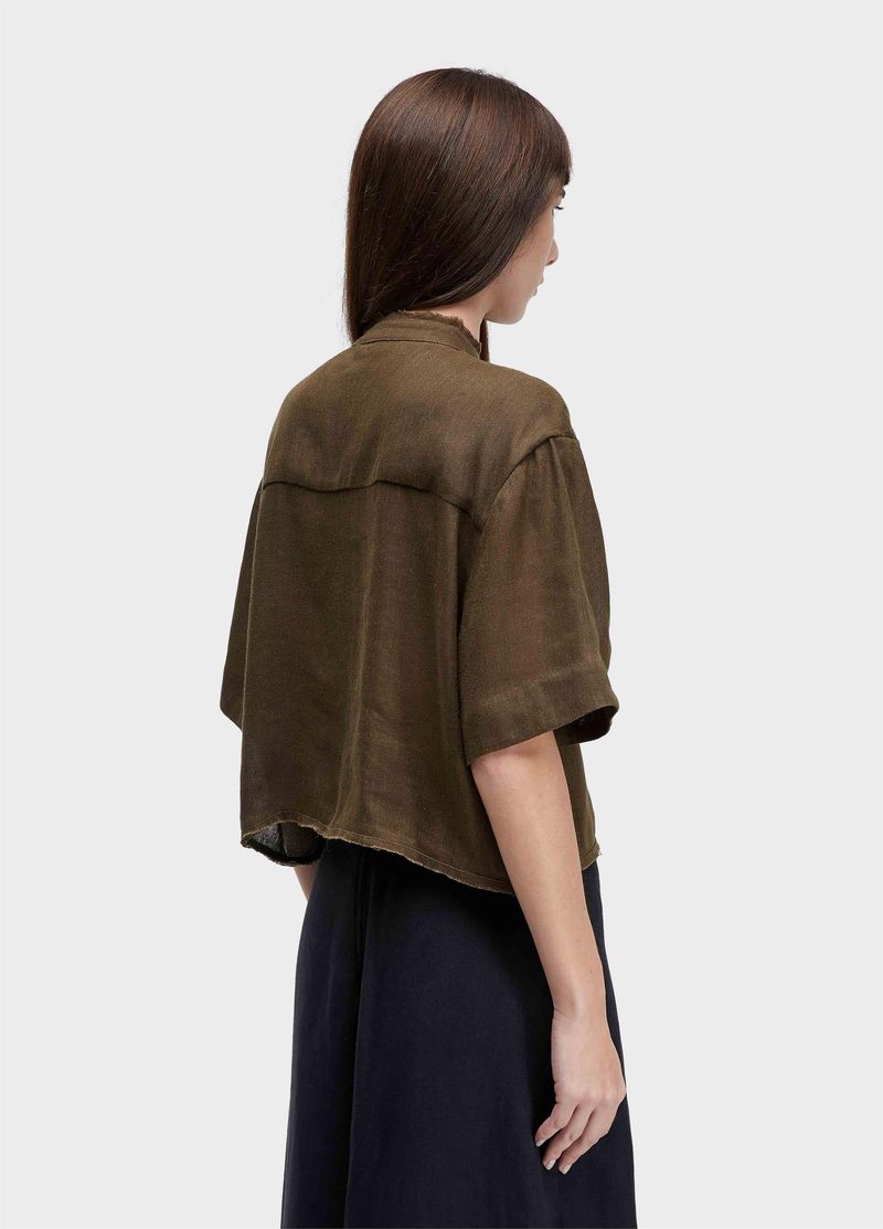 CAMISA MC LINHO RECICLADO