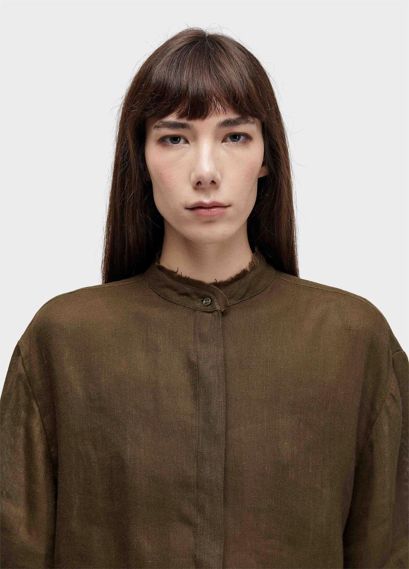 CAMISA MC LINHO RECICLADO