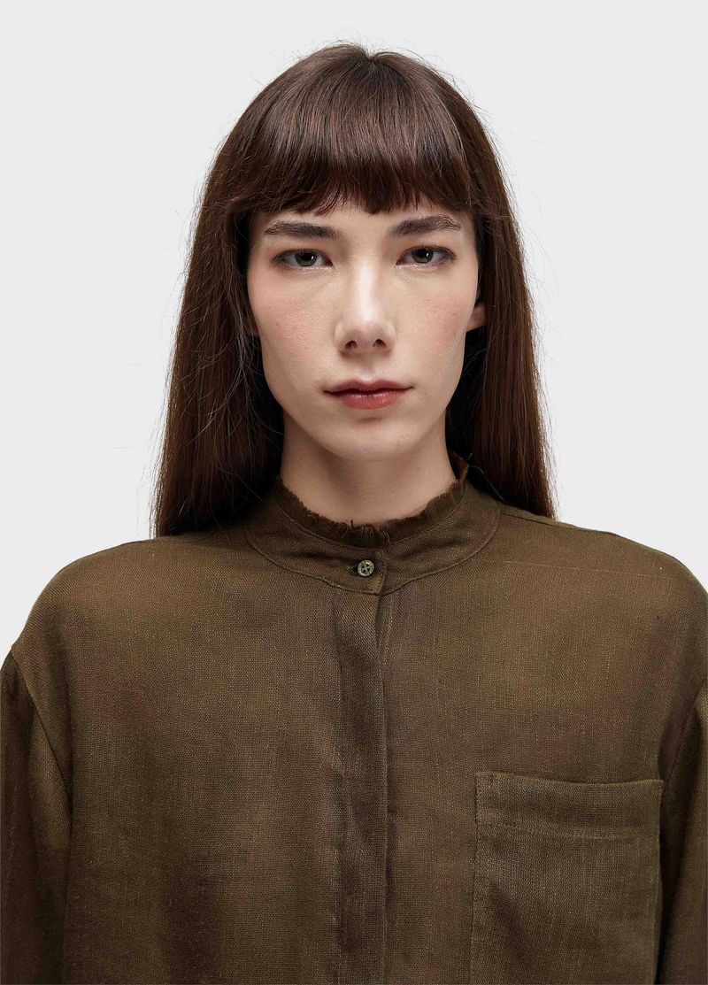 CAMISA ML LINHO RECICLADO