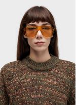 CASACO FEM TRICOT MESCLADO