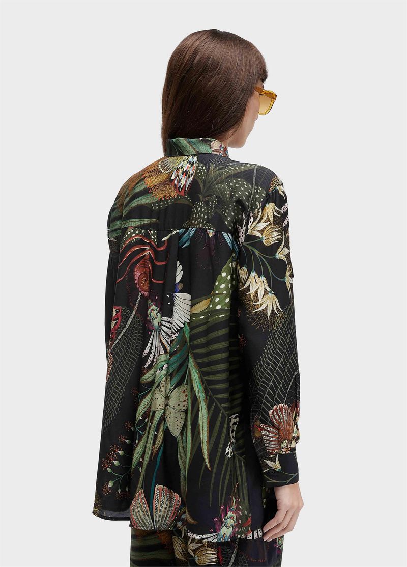 BLUSA ML BOLSOS BOTANIQUE