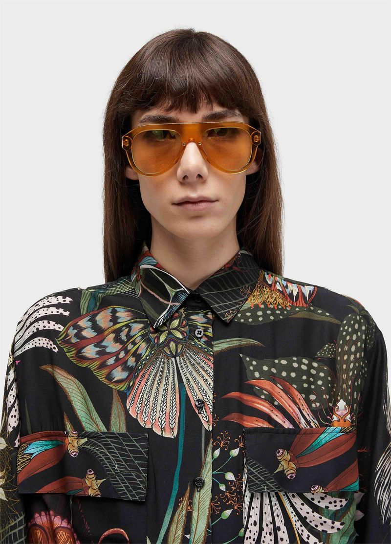 BLUSA ML BOLSOS BOTANIQUE