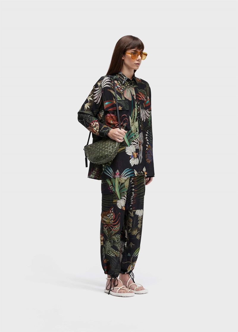 BLUSA ML BOLSOS BOTANIQUE