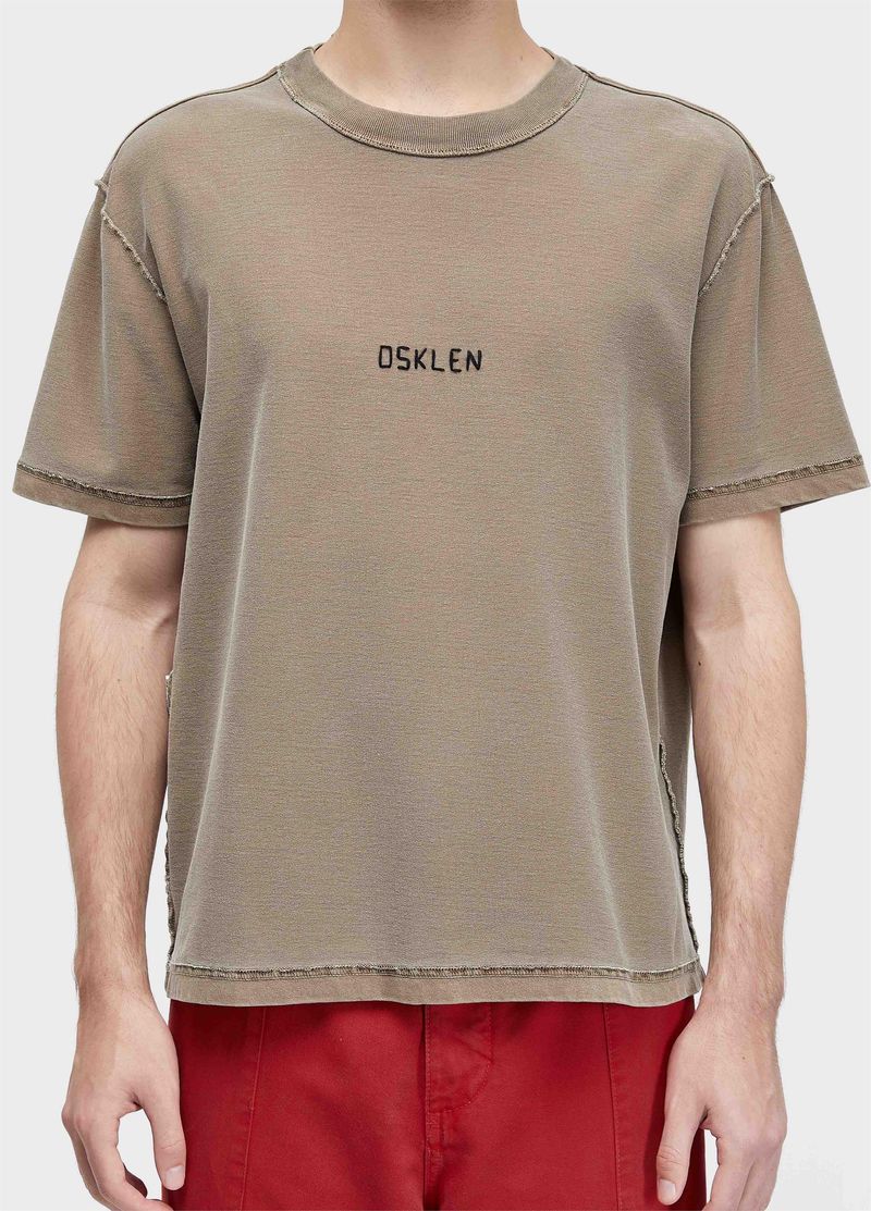 TSHIRT AVESSO OSKLEN BORDADO MC