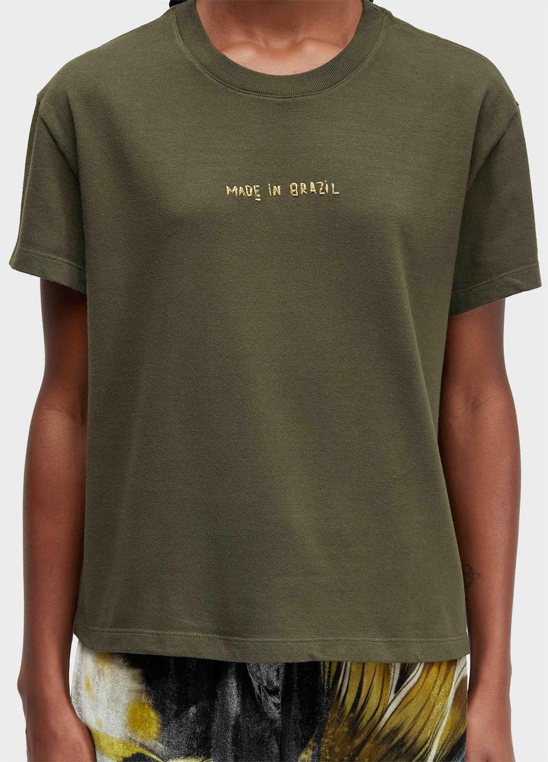 TSHIRT MADE IN BRAZIL BORDADO