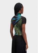 BLUSA MC PIXEL BUTTERFLY TEX