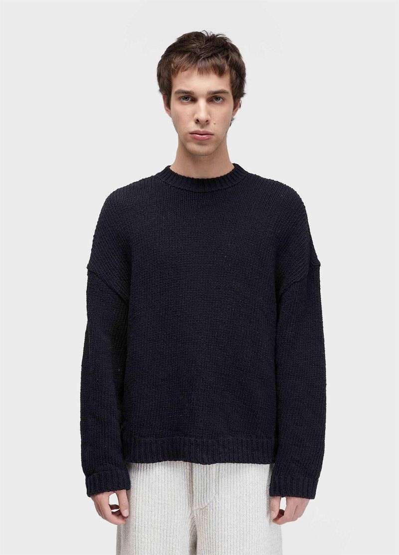 SWEATER TRICOT E FABRIC