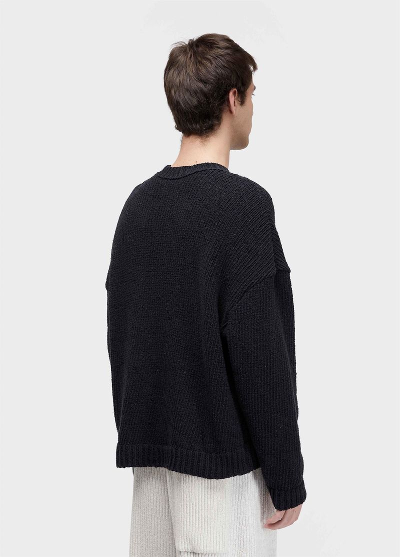 SWEATER TRICOT E FABRIC