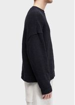 SWEATER TRICOT E FABRIC