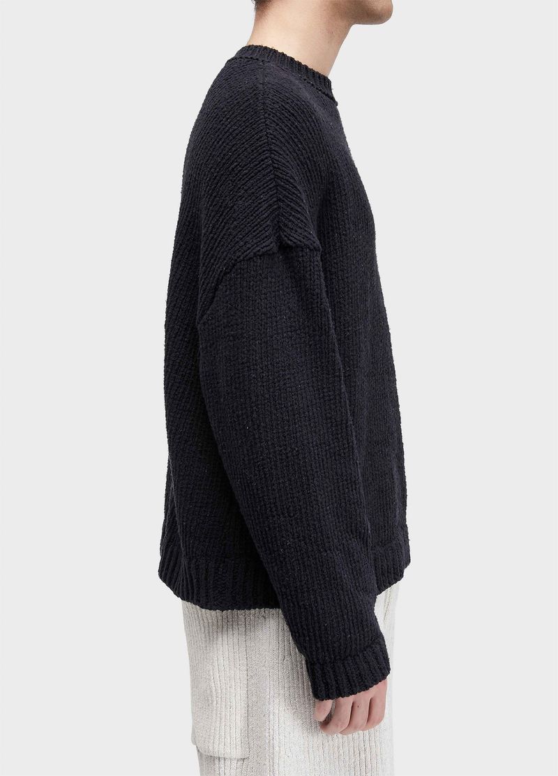 SWEATER TRICOT E FABRIC