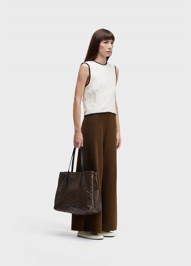 BLUSA SLEEVELESS COTTON TEXTURE