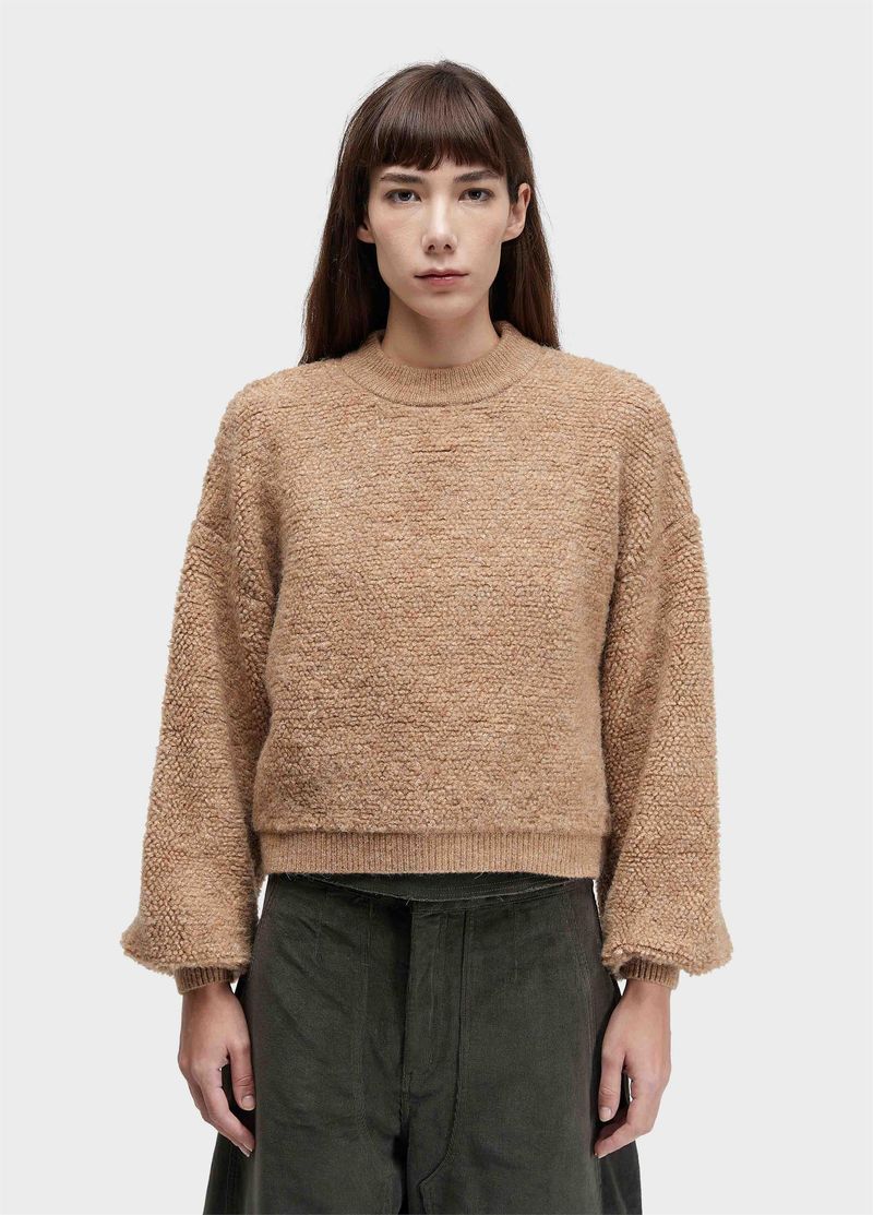 SWEATER OVER TRICOT TEXTURA