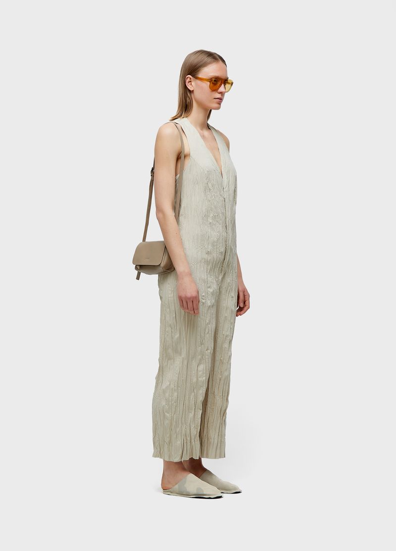 MACACAO COLETE TRICOLINE WRINKLED