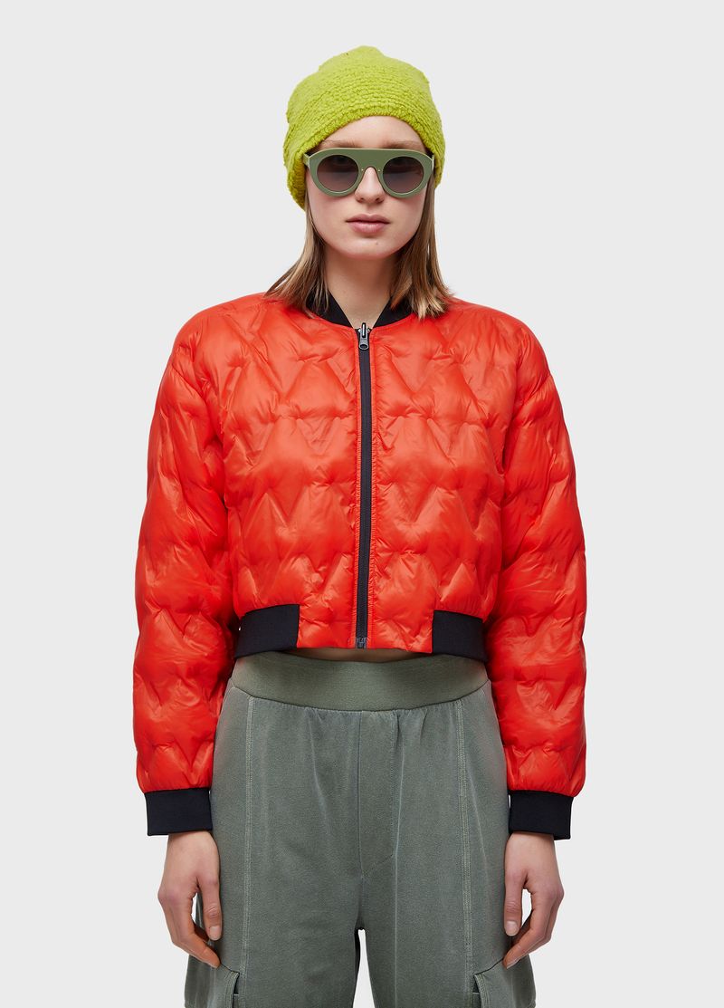 JAQUETA BOMBER MATELASSE DOUBLE FACE