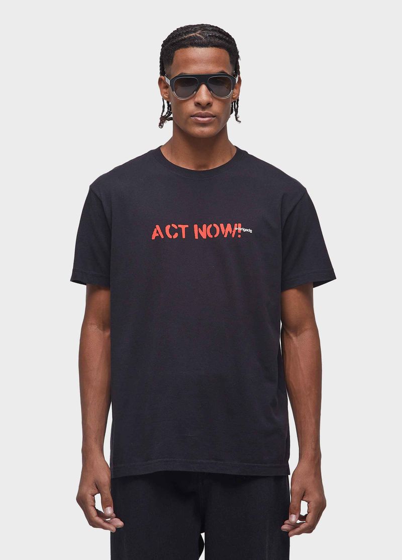 TSHIRT VINTAGE ACT NOW MANIFESTO MC