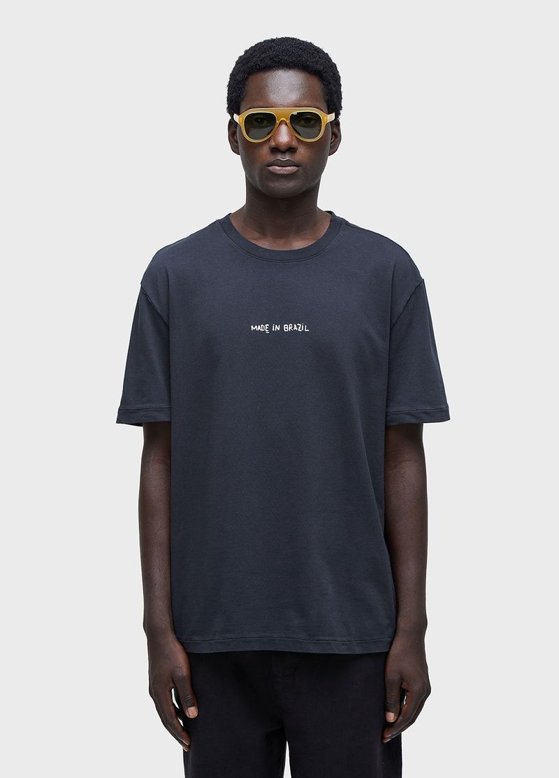 TSHIRT MADE IN BRAZIL BORDADO MC