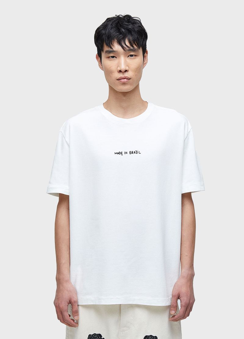TSHIRT MADE IN BRAZIL BORDADO MC