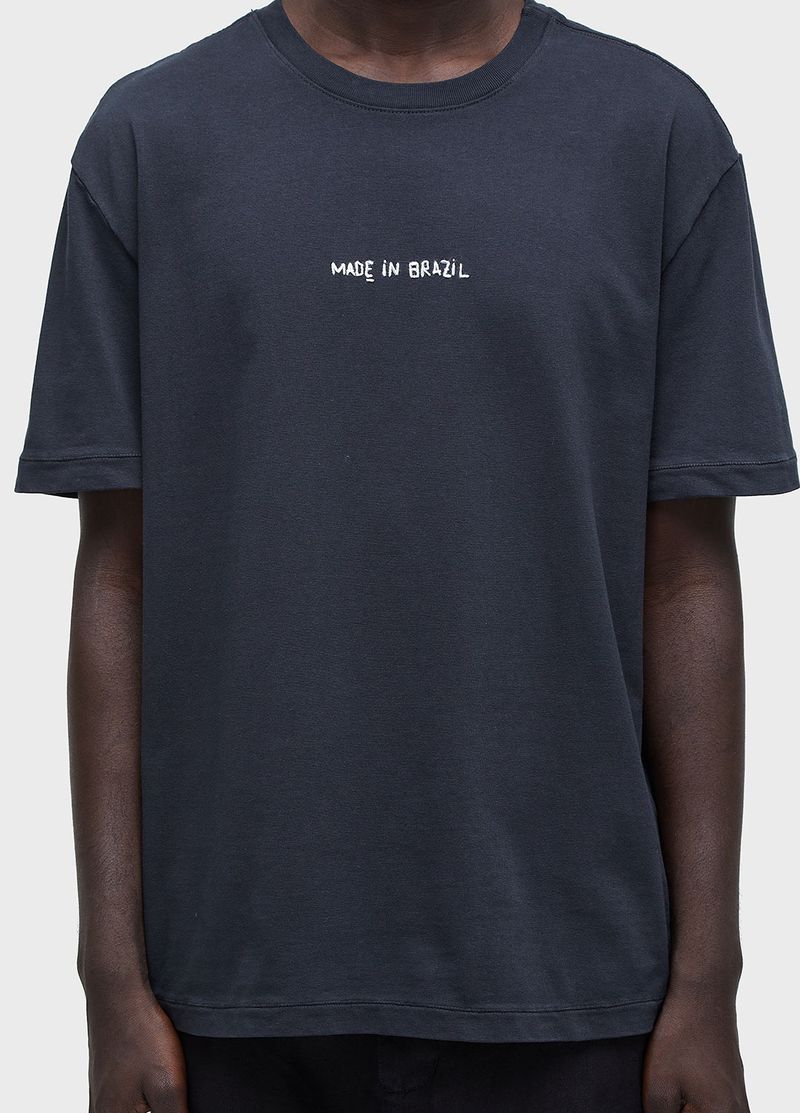 TSHIRT MADE IN BRAZIL BORDADO MC