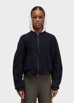 CASACO FEM BICOLOR MOLETOM ECO