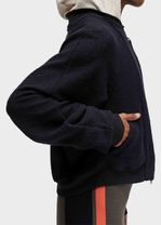 CASACO FEM BICOLOR MOLETOM ECO