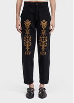 CALCA BORDADO BORBOLETA