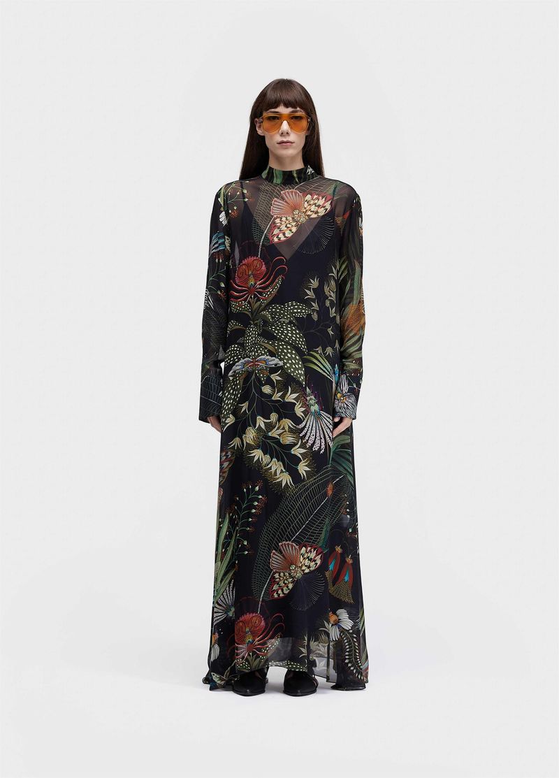 VESTIDO ML BOTANIQUE