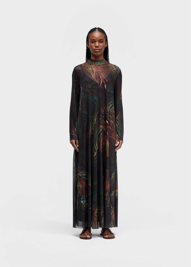 VESTIDO LONGO ML TULE PUPA