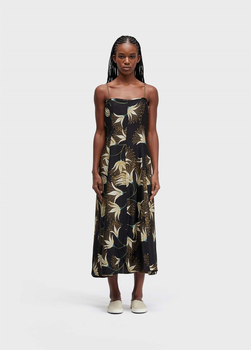 VESTIDO ALCAS DOUBLE FLORAL