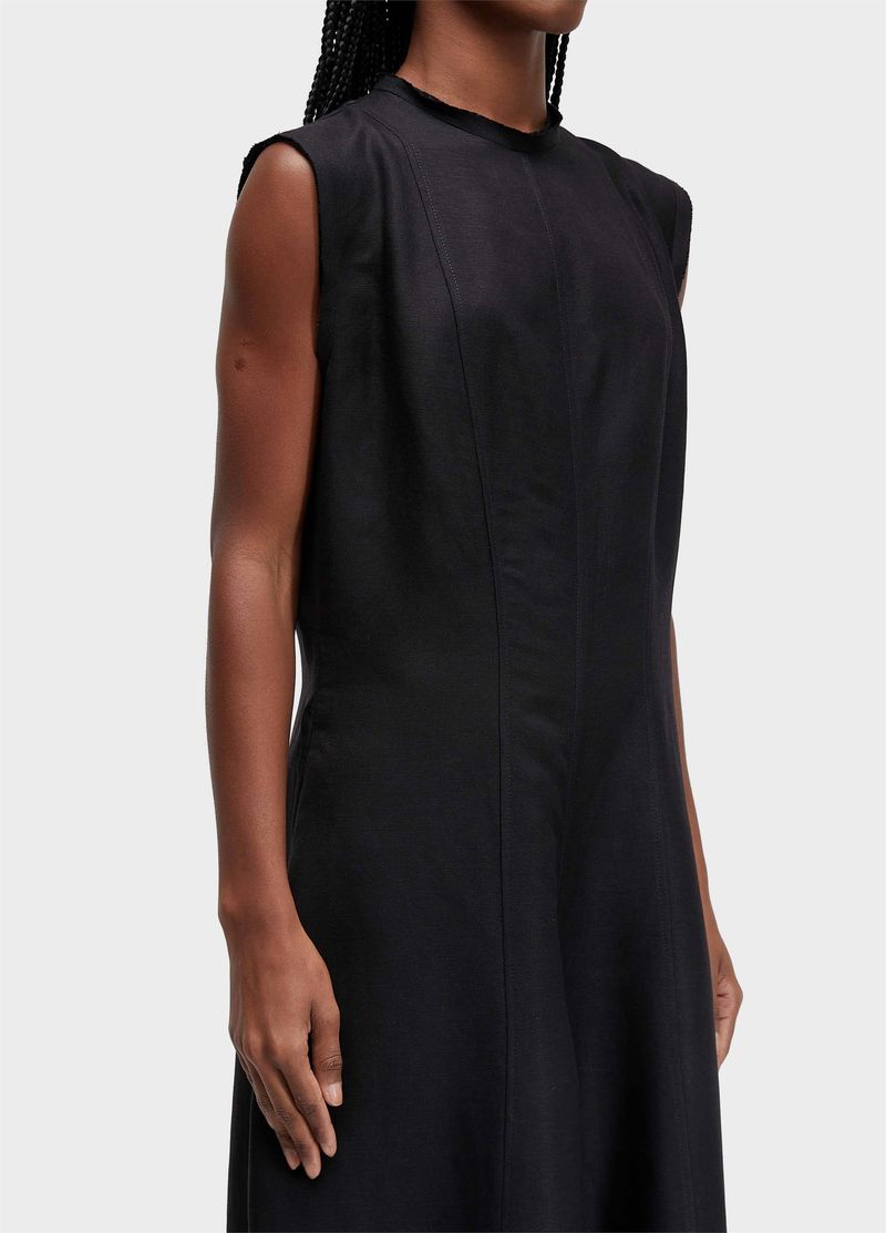 MACACAO SLEEVELESS PESPONTOS LINEN