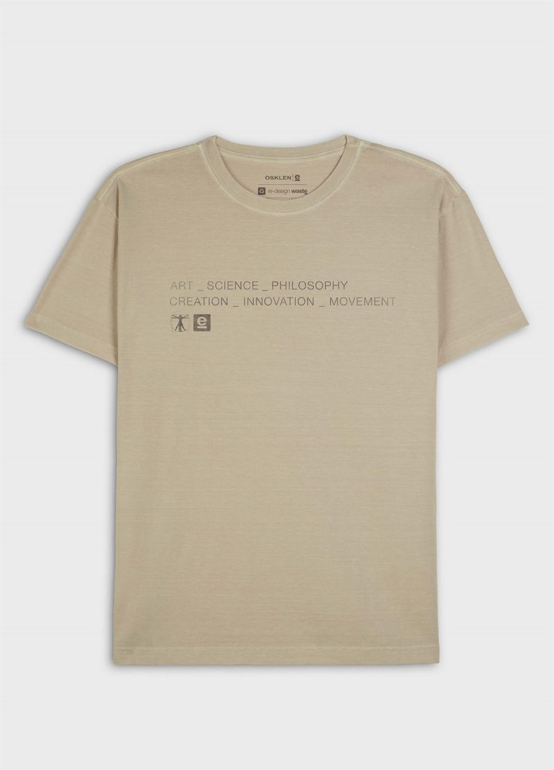 T SHIRT REGULAR STONE ART SCI PHILO