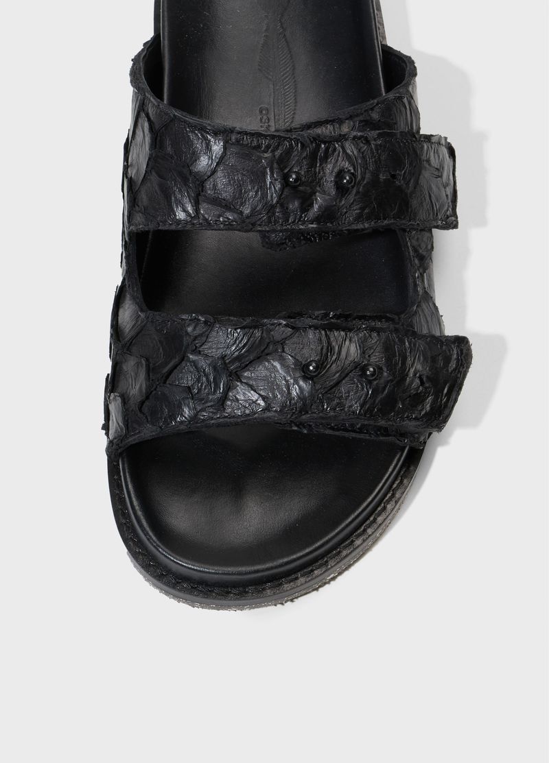 SANDALIA SLIDE TIRAS PIRARUCU