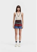 SHORT TRICOT CABINET STRIPES