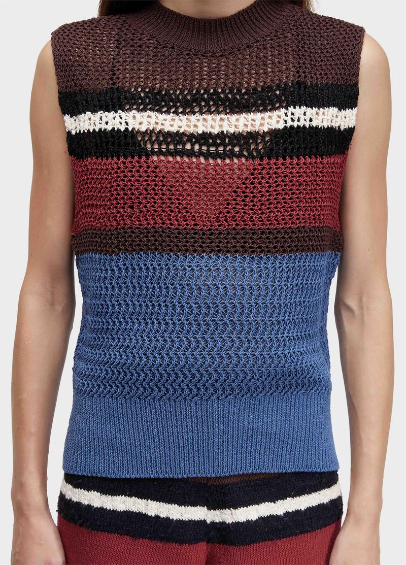 COLETE TRICOT CABINET STRIPES