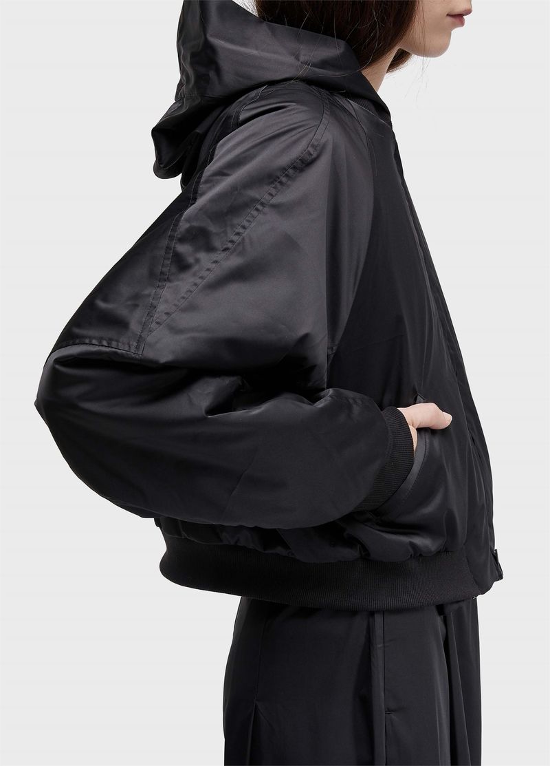 JAQUETA BOMBER PUFFER SATIN