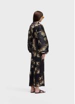 VESTIDO RAGLAN DUO PLISSE FLORAL