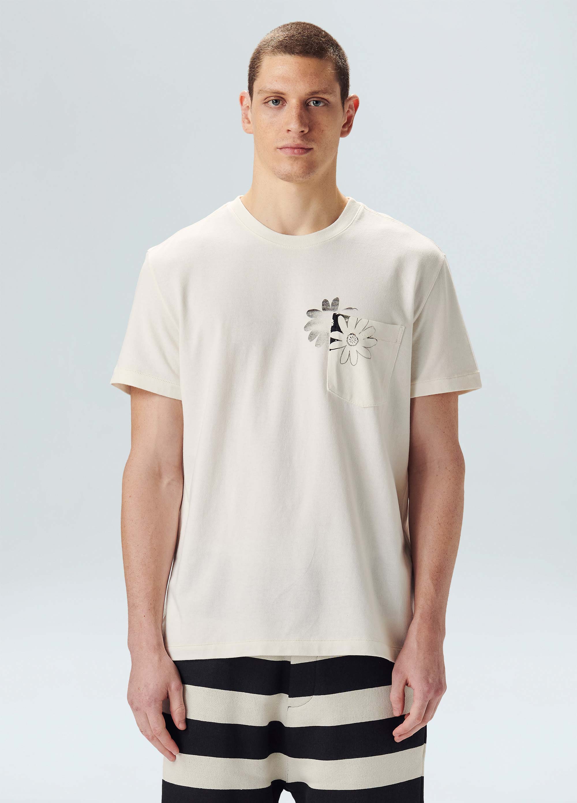 T-shirt double patchflower