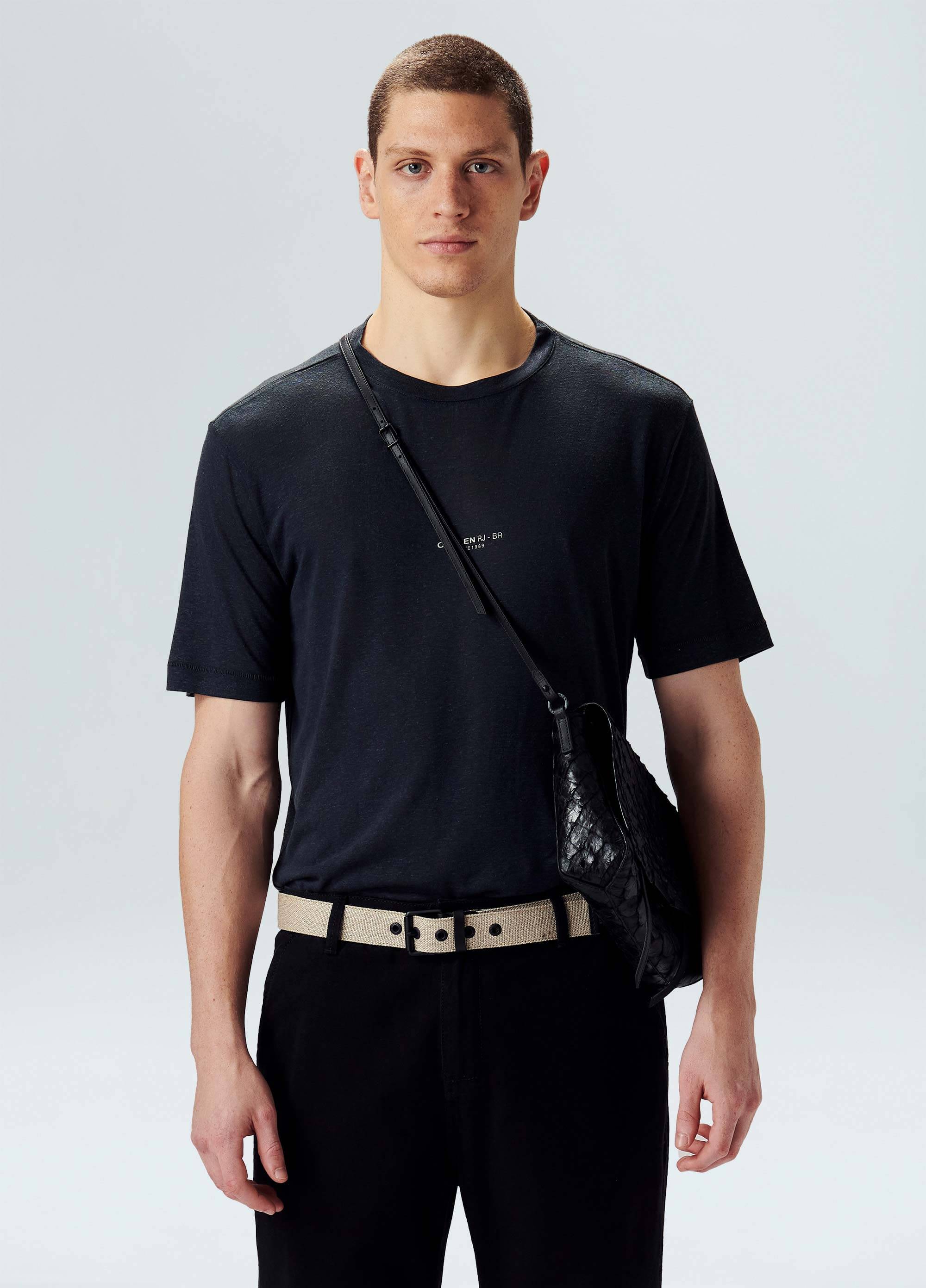 T-shirt light linen rjbr