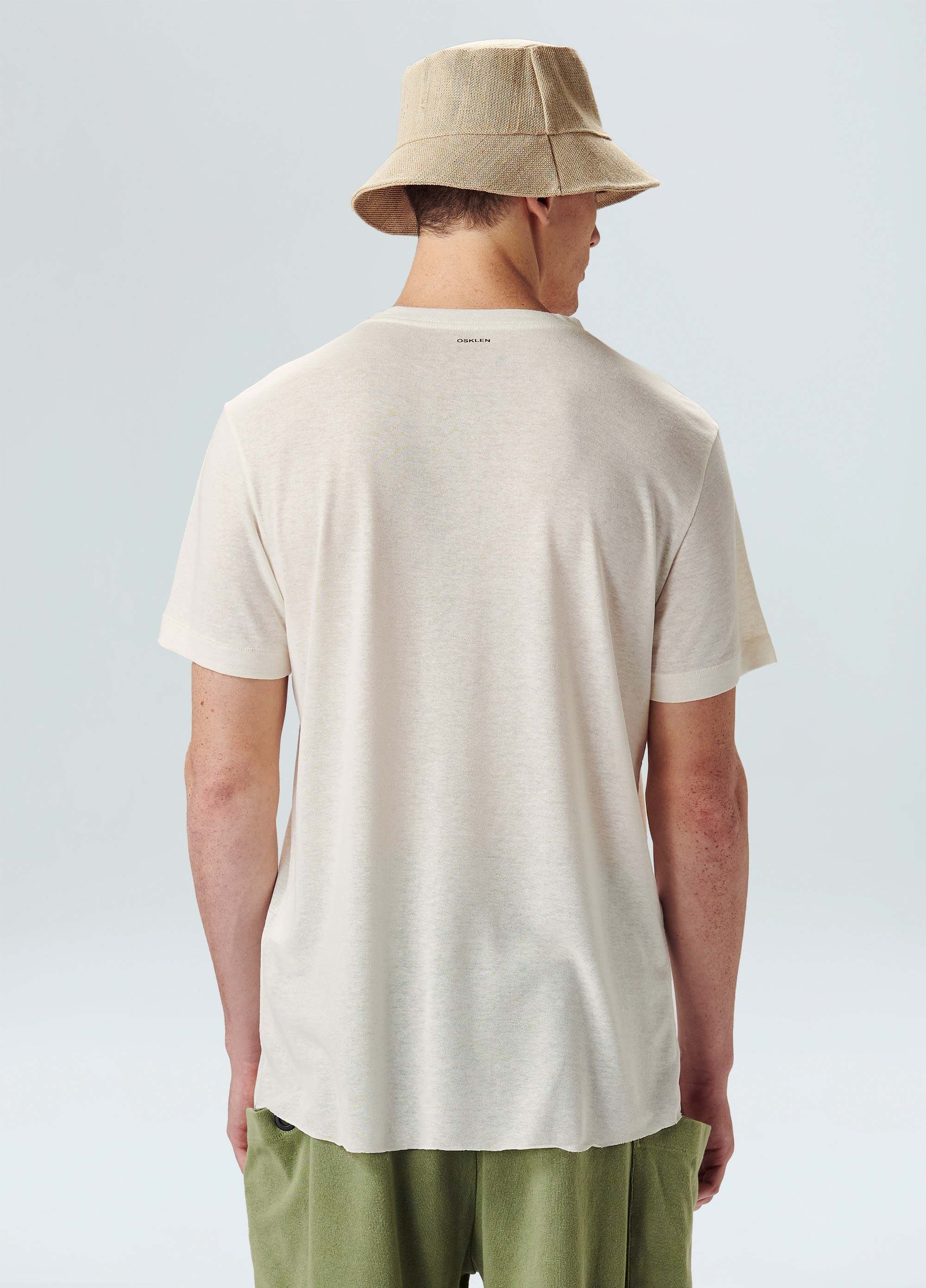 T-shirt light linen chamaedora