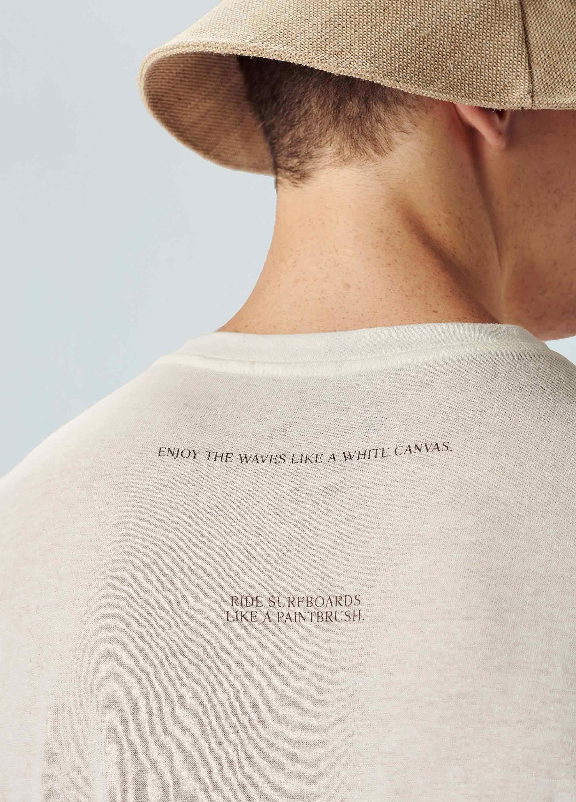 T-shirt light linen classic fin