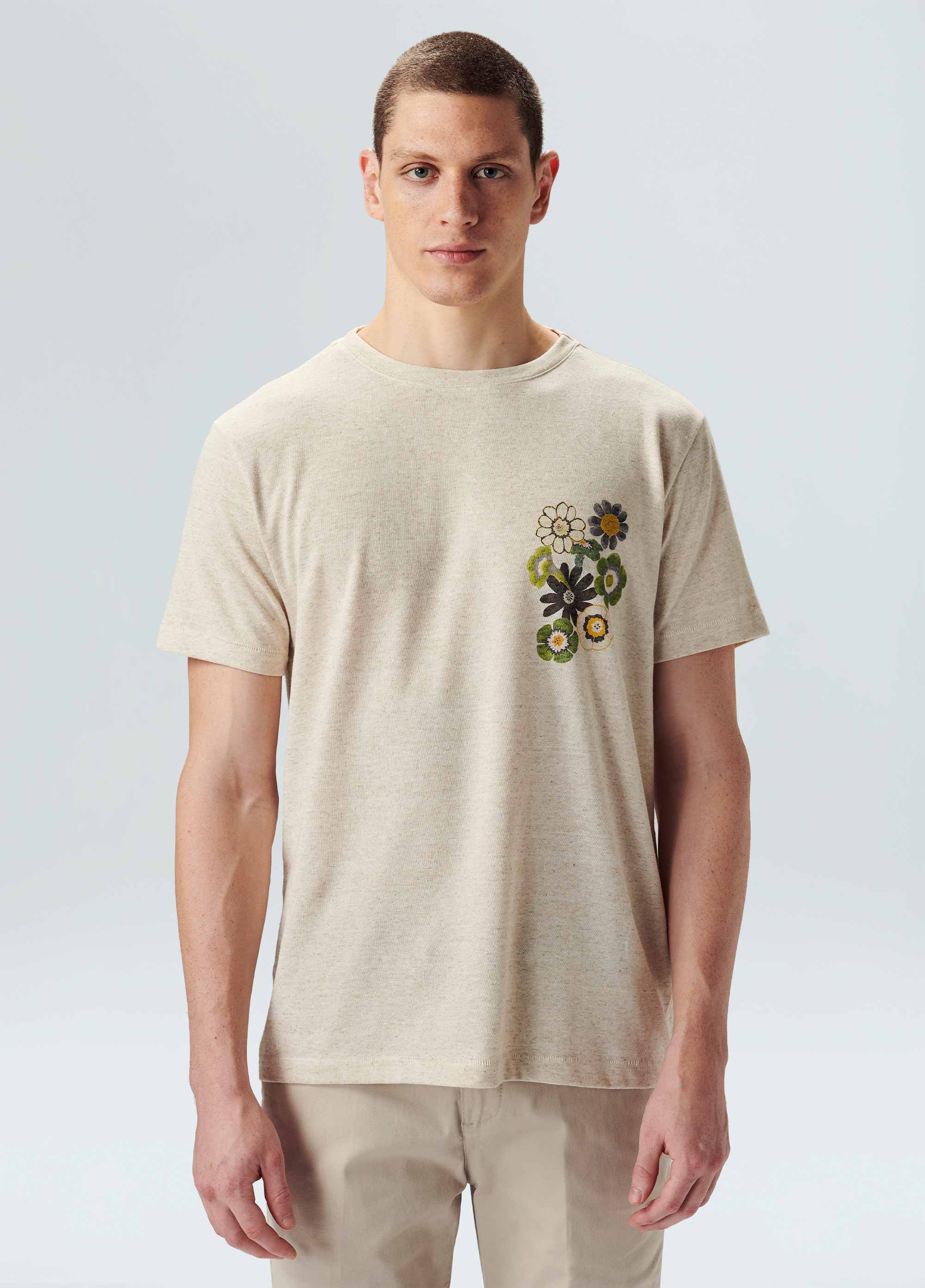 T-shirt ecoblend light floral