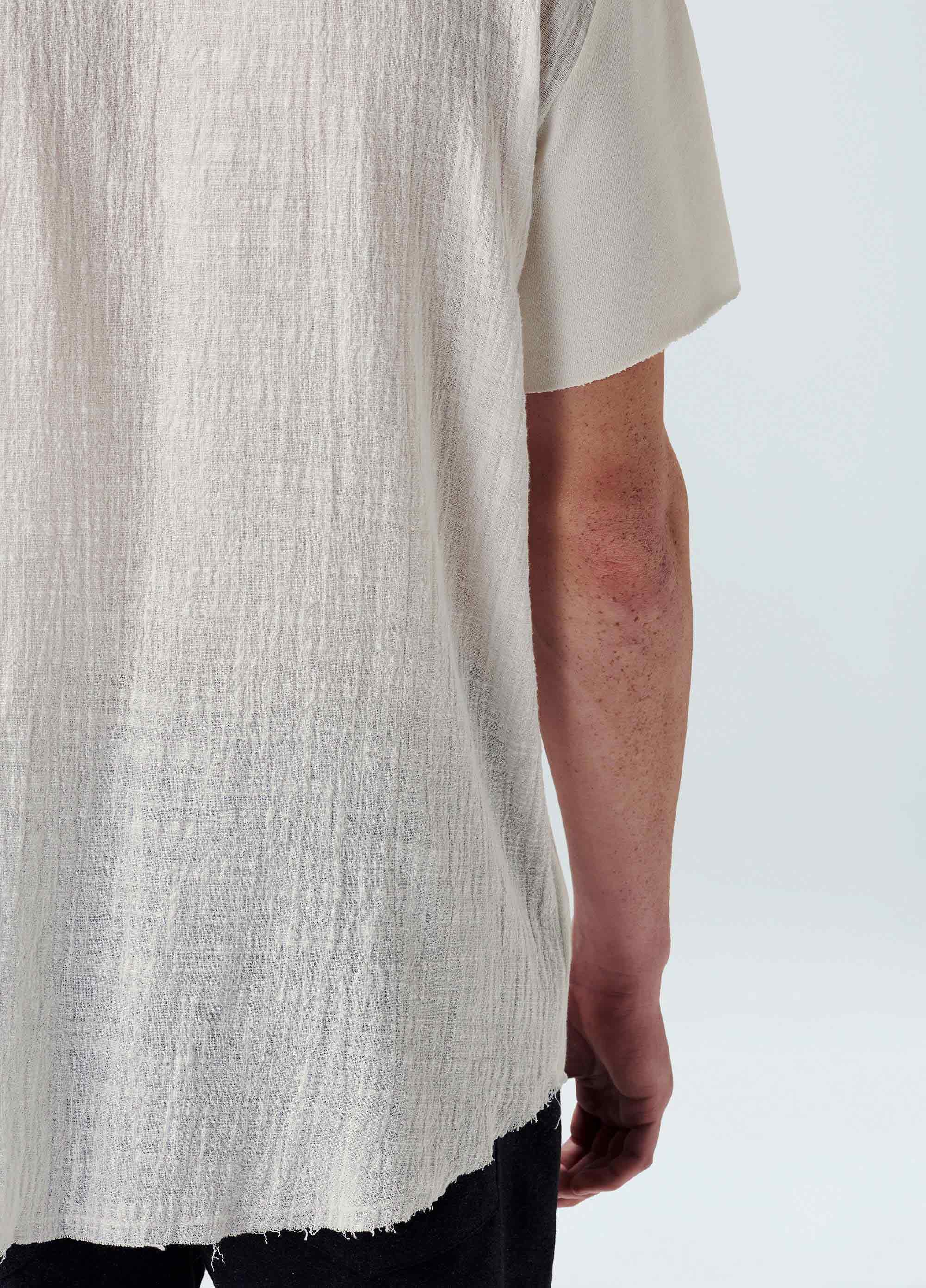 T-shirt pocket cotton rustic