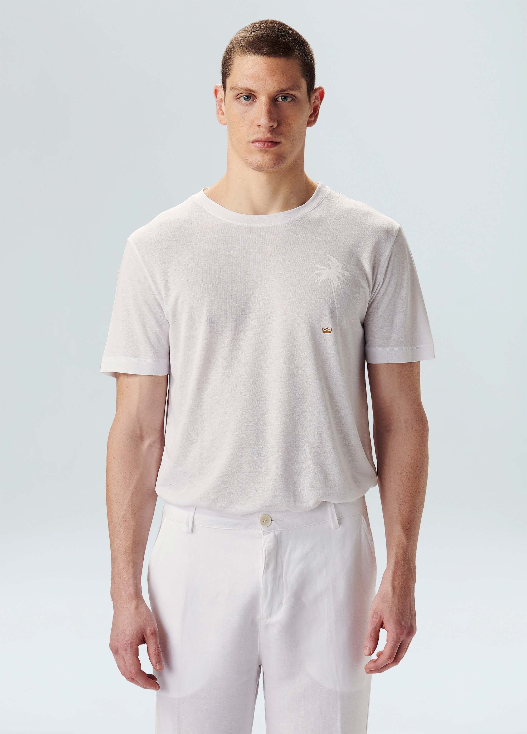 T-shirt light coqueiro white edition