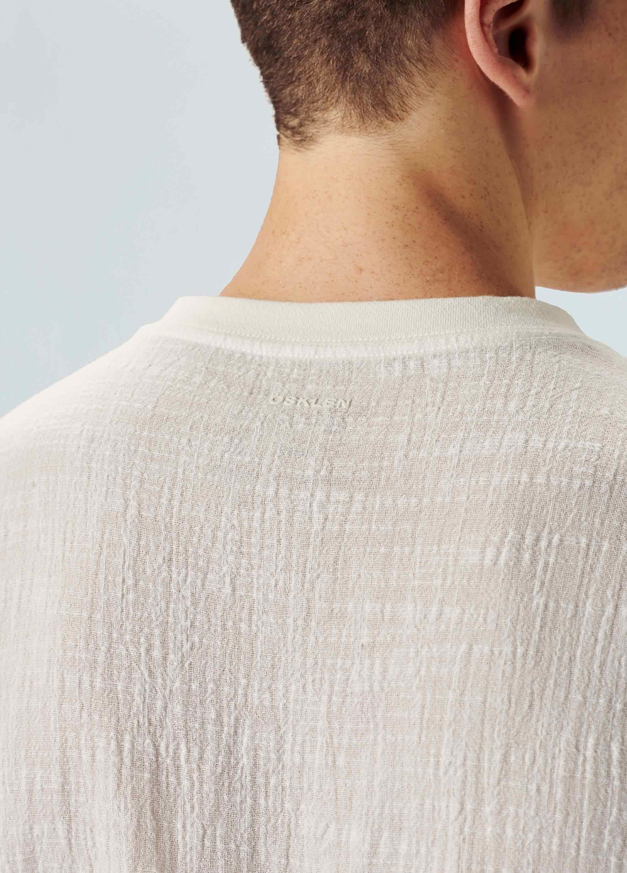 T-shirt pocket cotton rustic