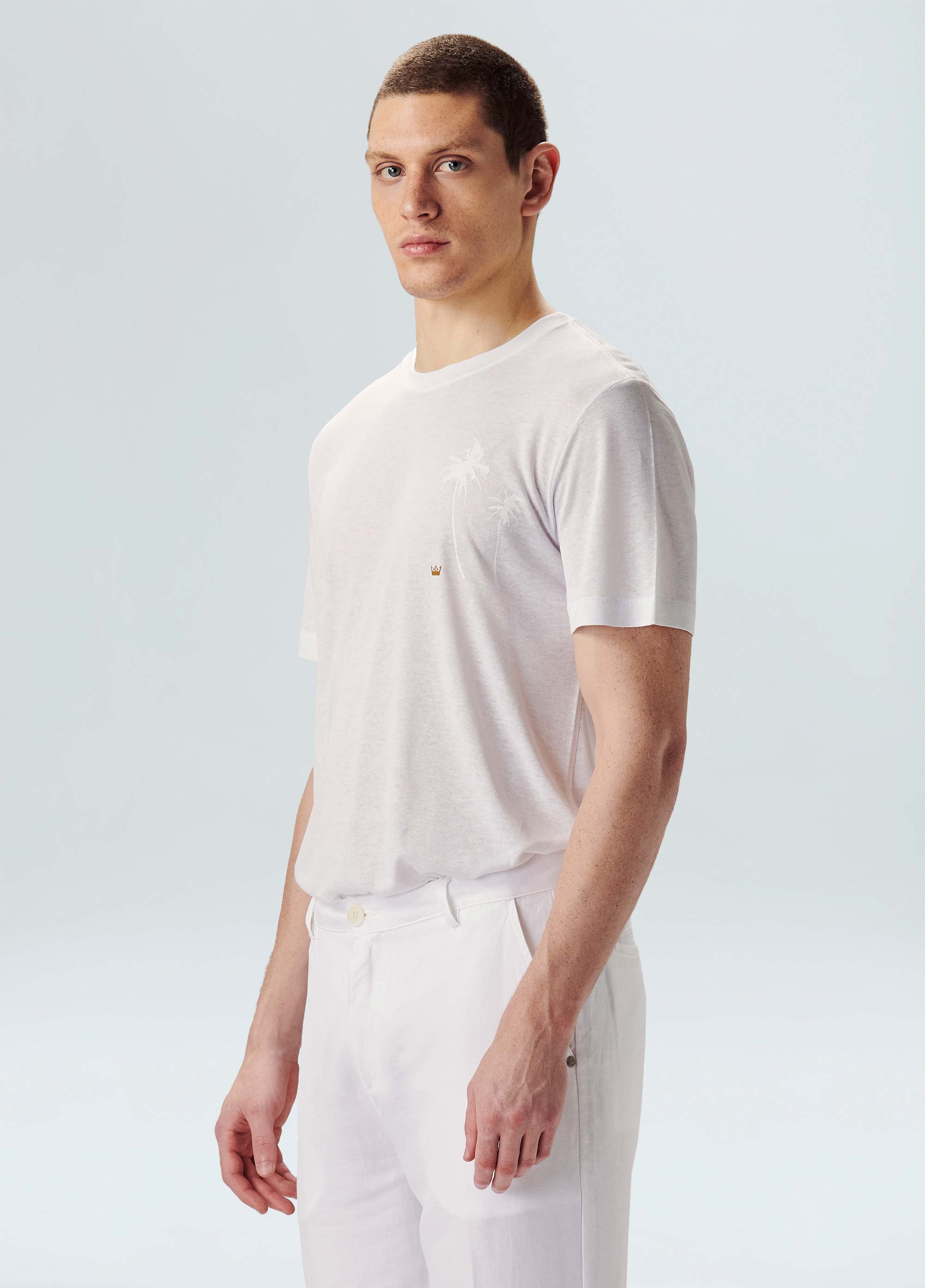T-shirt light coqueiro white edition