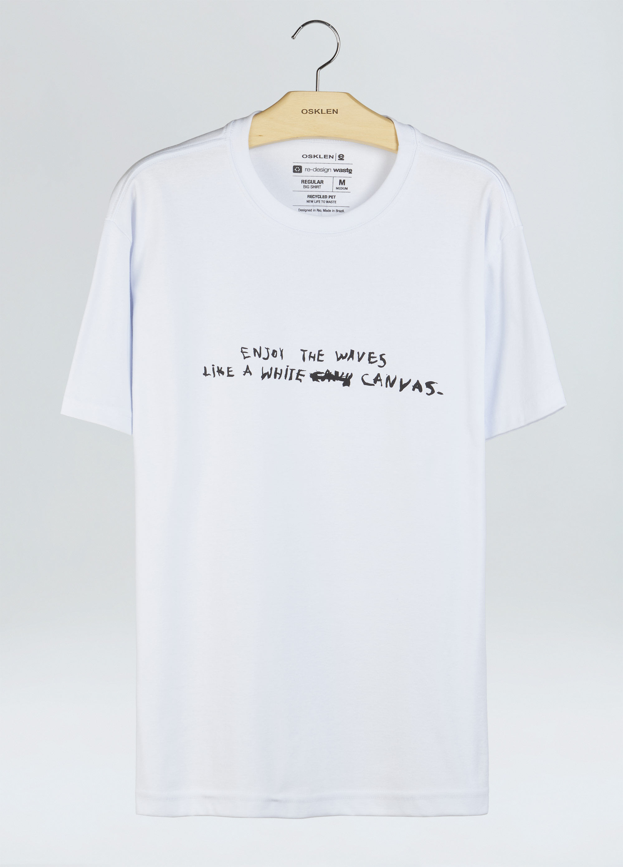 Big shirt white canvas