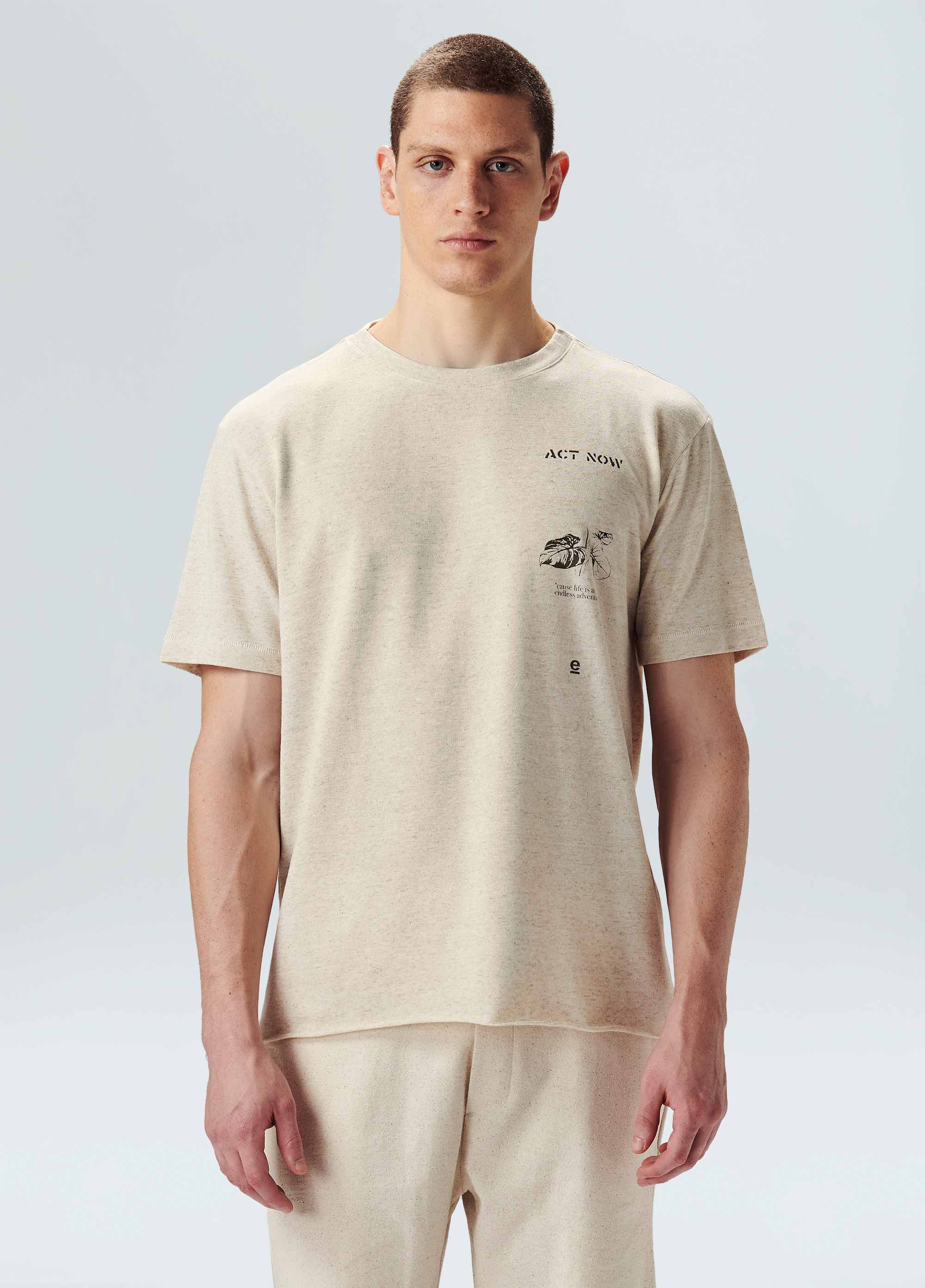 T-shirt ecoblend juta garden