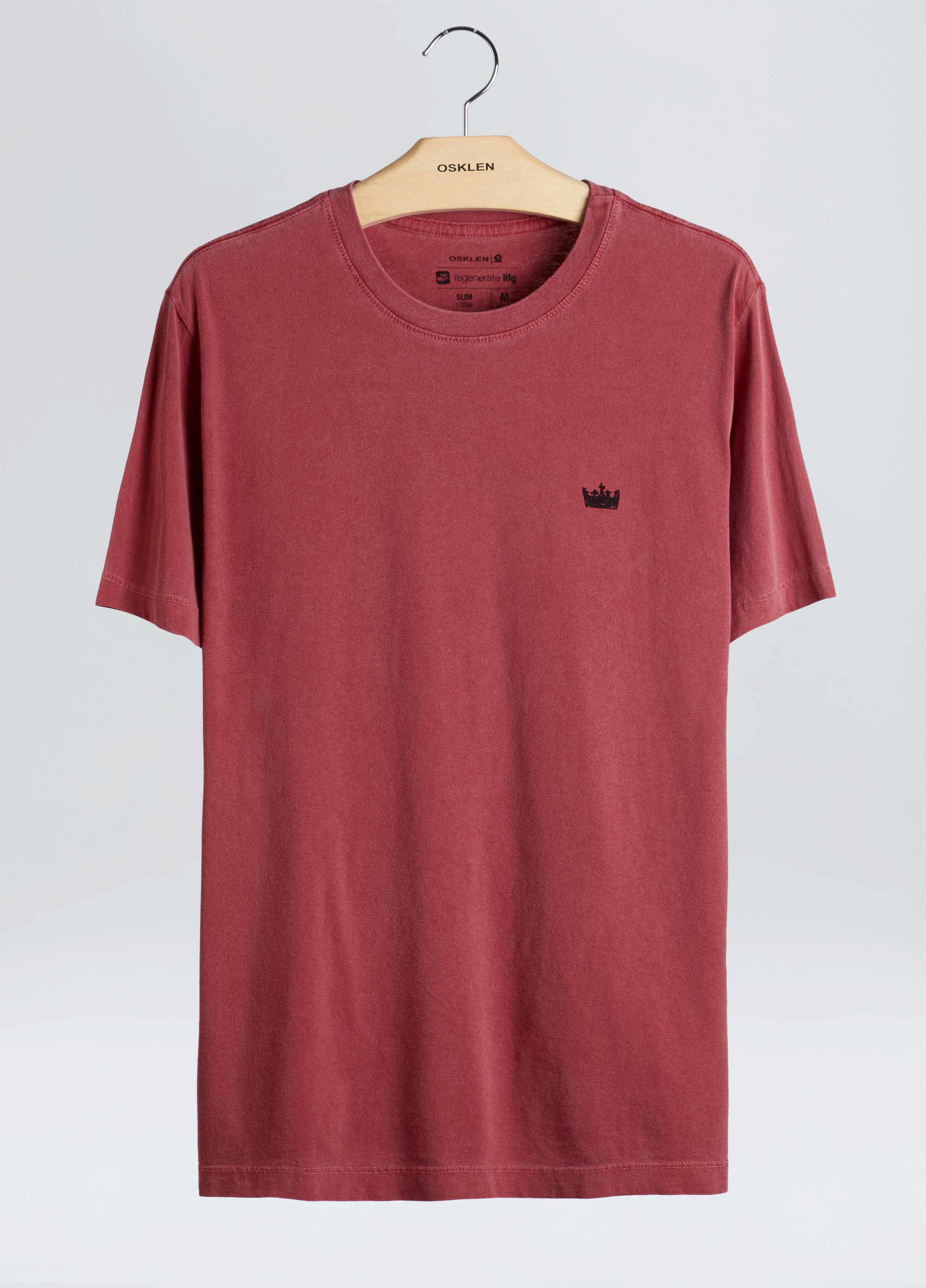 T-shirt stone coroa rough