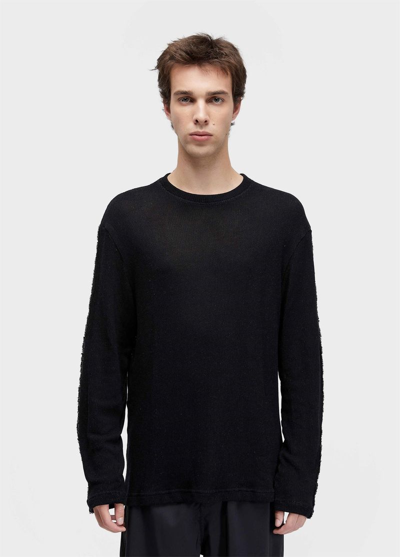 TSHIRT OVER KNIT TEXTURE SEAM ML